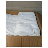 Box of white towels