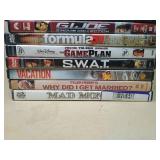 Mixed Genre DVD Movie Collection - 20 Films