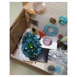 Mixed Costume Jewelry Lot with Jordache and Statement Pieces