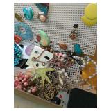 Mixed Costume Jewelry Lot with Jordache and Statement Pieces