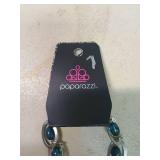 Paparazzi Blue Bead Silver Link Bracelet