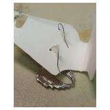 Patriotic American Flag Wing Earrings