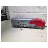 Bachmann HO Scale Train Set with Santa Fe Locomotive