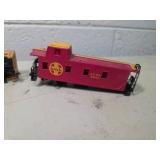 Bachmann HO Scale Train Set with Santa Fe Locomotive