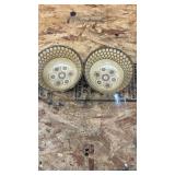 Japanese Honeycomb Pattern Rice Bowls Set of 2