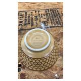 Japanese Honeycomb Pattern Rice Bowls Set of 2