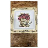 Veggie Notes Italian Musical Plates Set of 4