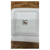 Veggie Notes Italian Musical Plates Set of 4