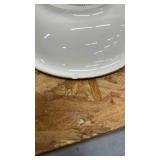 Hand Painted Folk Art Decorative Plates Set of 4, chip on 1 of them, see pics