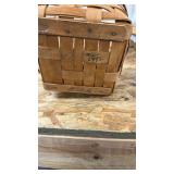 1992 Longaberger Handwoven Basket