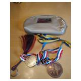 Special Olympics Medal Set with Case