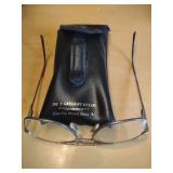 Designer Rimless Eyeglasses with Case