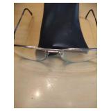 Designer Rimless Eyeglasses with Case