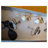 Mixed Lot of Screw Back Earrings