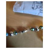 Crystal and Pearl Beaded Necklace from J. Robertson Pitlochry