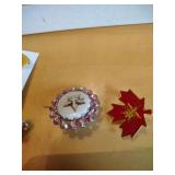 Collection of Decorative Pins and Brooches