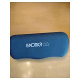 Luxottica Oval Metal Frame Eyeglasses with Case