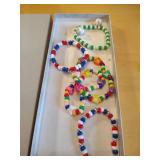 Colorful Plastic Bead Collection