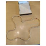 Sterling Silver Rope Chain Necklace