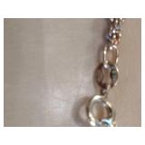 Sterling Silver Rope Chain Necklace