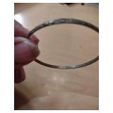 Sterling Silver Twisted Bangle Bracelet