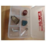 Mixed Charm Lot - Trophy, Heart, and Nautical Set