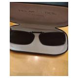 Polar Optics Clip-On Sunglasses with Case