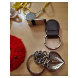 Mixed Keychain and Charm Collection