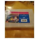 Unite 7-Compartment Craft Organizer Storage Box and jewelry