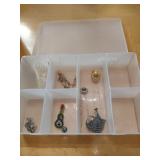 Mixed Jewelry Lot with Decorative Pins and Chains