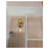 Mixed Jewelry Lot with Decorative Pins and Chains