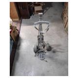 Push rolling golf cart