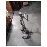 Push rolling golf cart