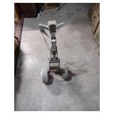 Push rolling golf cart