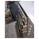 Hand-Painted Floral 8-Drawer Dresser