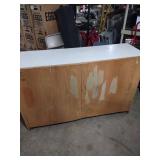 Hand-Painted Floral 8-Drawer Dresser