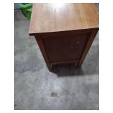Mid-Century Oak Filing Cabinet
