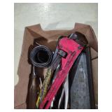 Pipe Wrench and Tools Collection