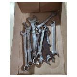 Mixed Size Combination Wrench Set