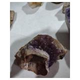 Natural Amethyst Geode and Crystal Collection