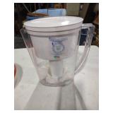 Rubbermaid Water Filter Pitcher with Red Lid