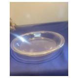 Clear Glass Pie Plates