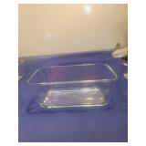 Clear Glass Pyrex Loaf Pan