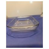Pyrex Clear Glass cake Dishes