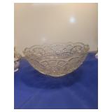 Pressed Glass Bowl