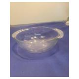 Pyrex Clear Glass casserole dish