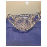 Cut Crystal Scalloped Edge Bowl