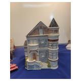 1982 Otagiri Victorian House Figurine cookie jar