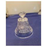 1978 Noel Crystal Bell Collectible