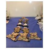 Gingerbread and Welcome Sign Holiday Ornament Collection